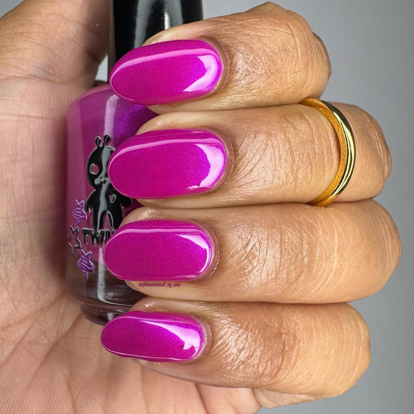 As, If nail polish by Twinkle & Hex Polish – bold handmade indie nail polish with flakes shimmer