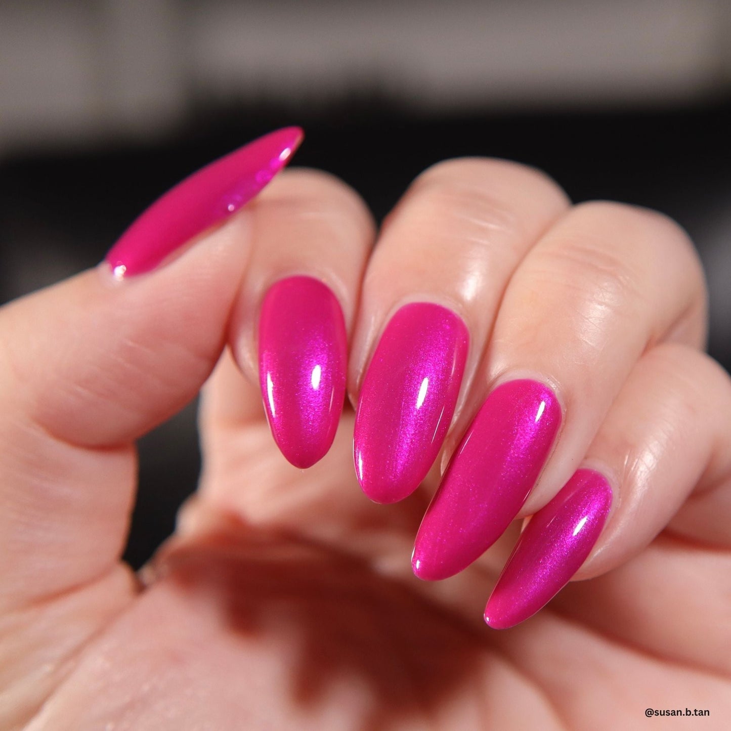As, If nail polish by Twinkle & Hex Polish – bold handmade indie nail polish with flakes shimmer