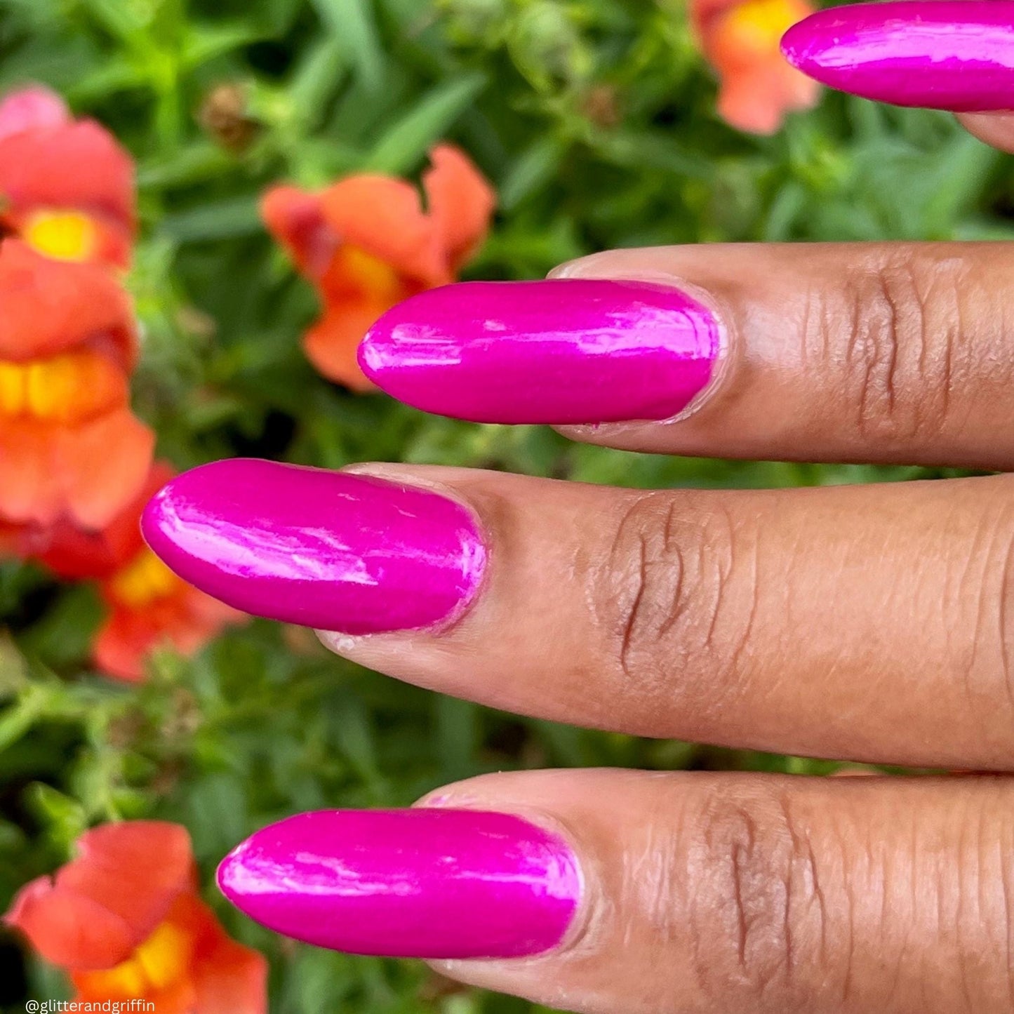 As, If nail polish by Twinkle & Hex Polish – bold handmade indie nail polish with flakes shimmer