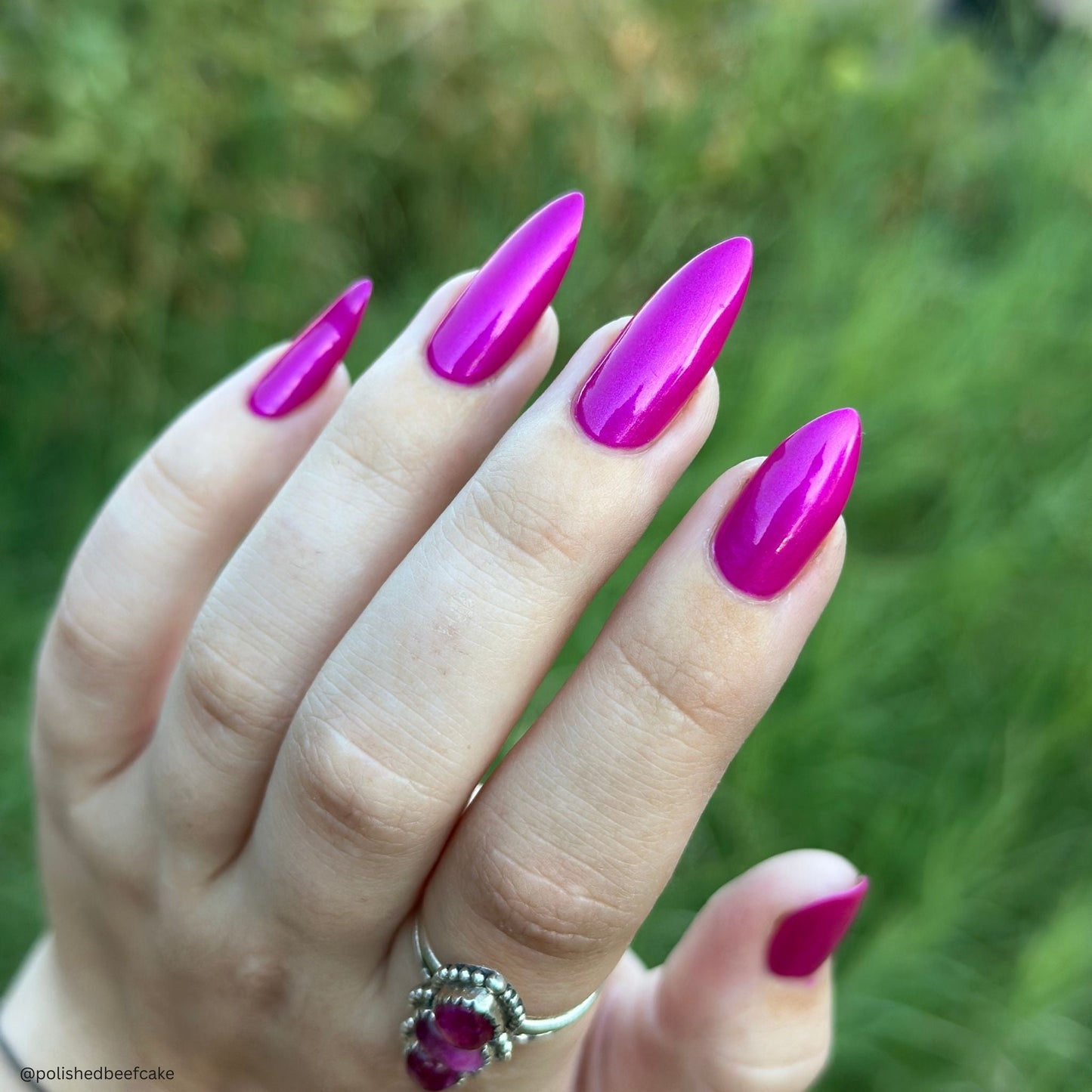 As, If nail polish by Twinkle & Hex Polish – bold handmade indie nail polish with flakes shimmer