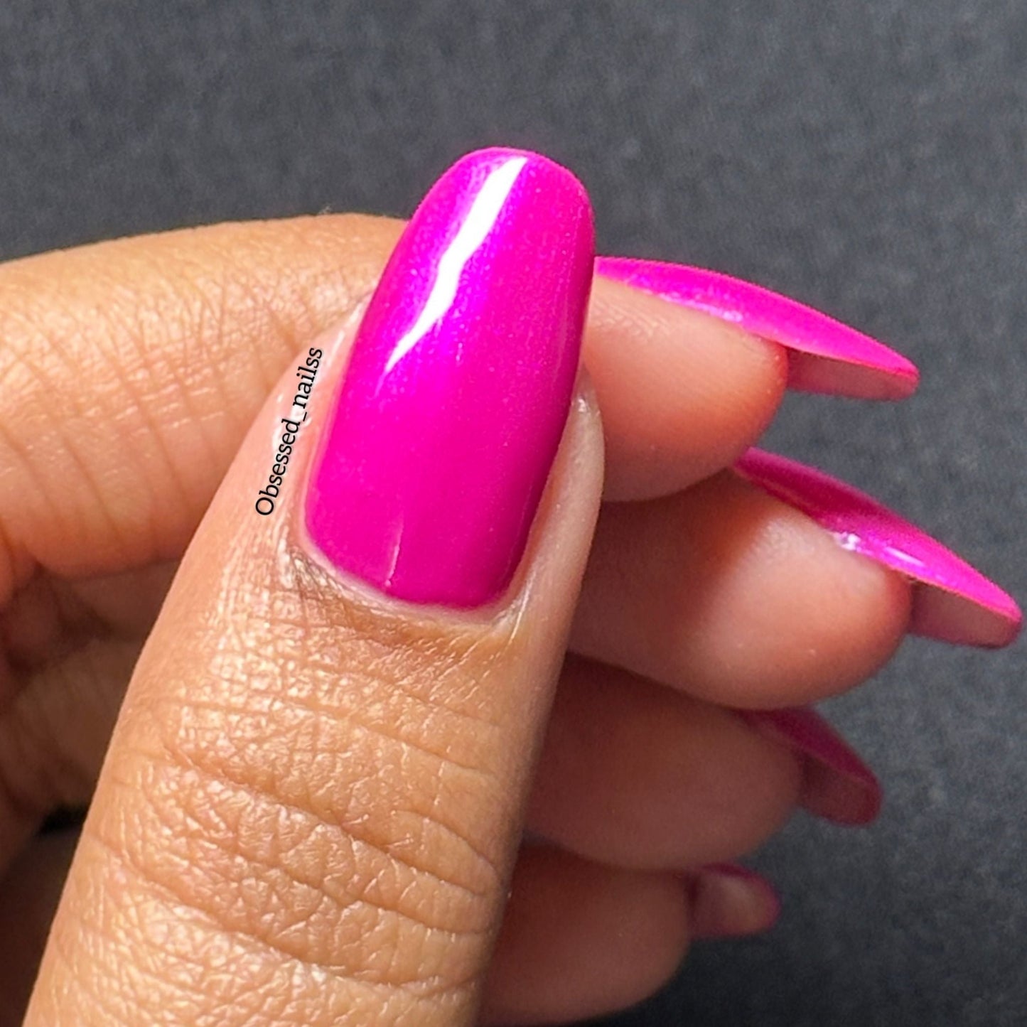 As, If nail polish by Twinkle & Hex Polish – bold handmade indie nail polish with flakes shimmer