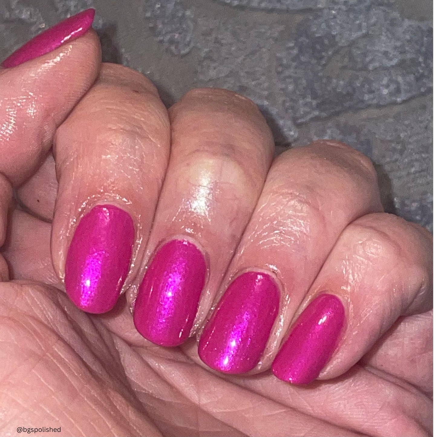 As, If nail polish by Twinkle & Hex Polish – bold handmade indie nail polish with flakes shimmer