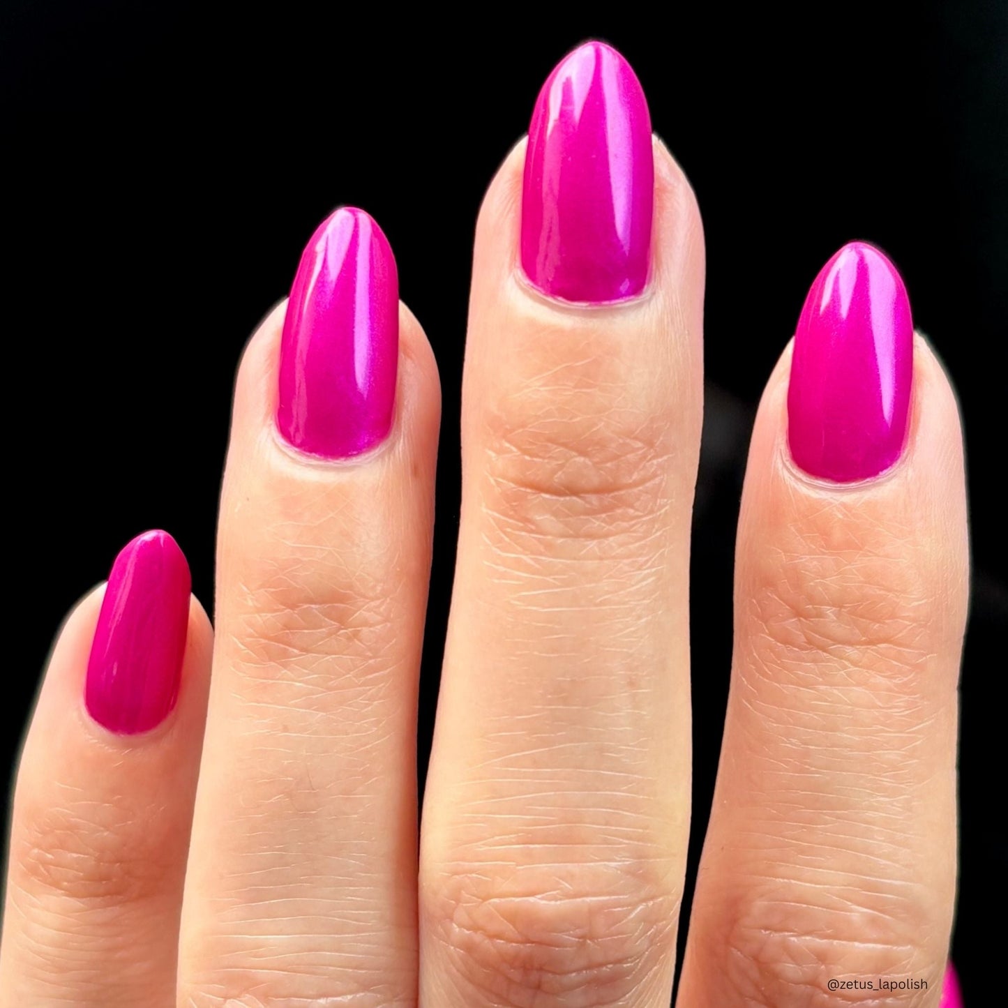 As, If nail polish by Twinkle & Hex Polish – bold handmade indie nail polish with flakes shimmer