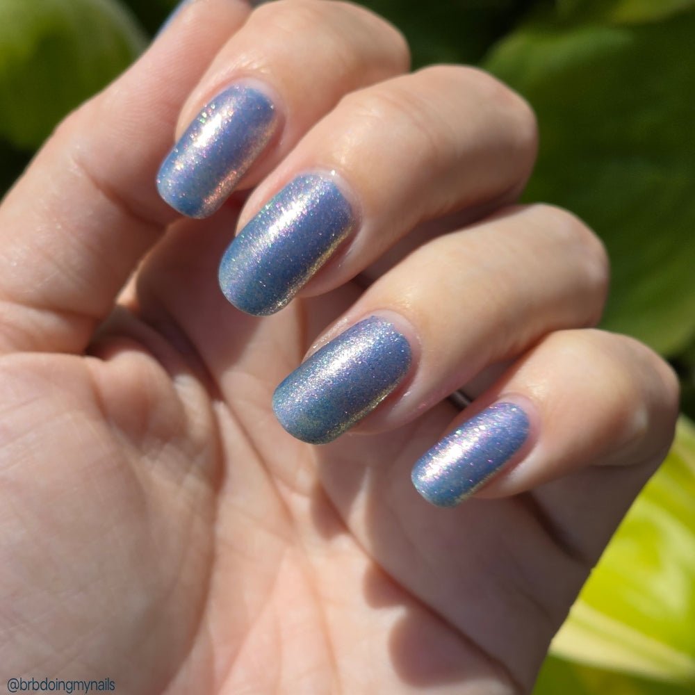 3 AM Zoomies- Team Cat nail polish by Twinkle Hex Polish – bold handmade indie nail polish with flakes shimmer