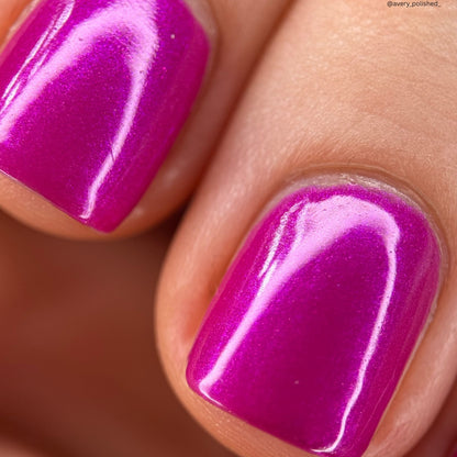 As, If nail polish by Twinkle & Hex Polish – bold handmade indie nail polish with flakes shimmer