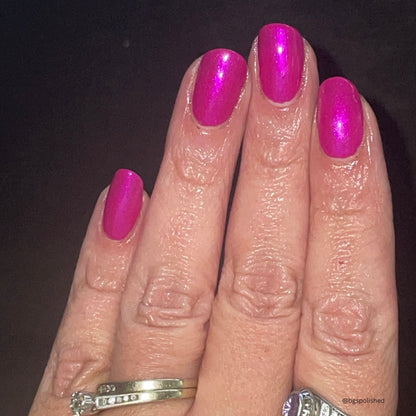 As, If nail polish by Twinkle & Hex Polish – bold handmade indie nail polish with flakes shimmer