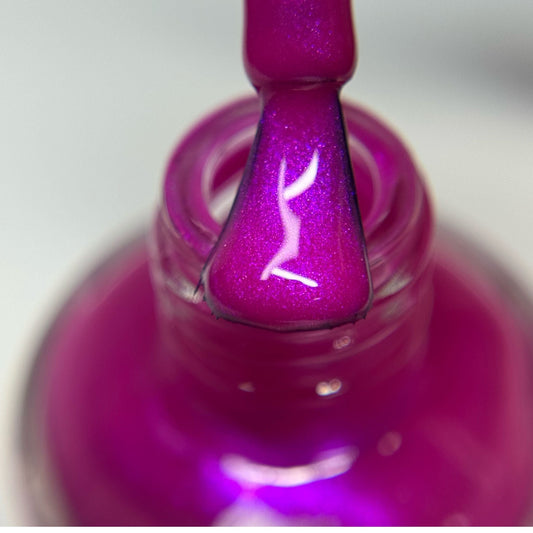 As, If nail polish by Twinkle & Hex Polish – bold handmade indie nail polish with flakes shimmer