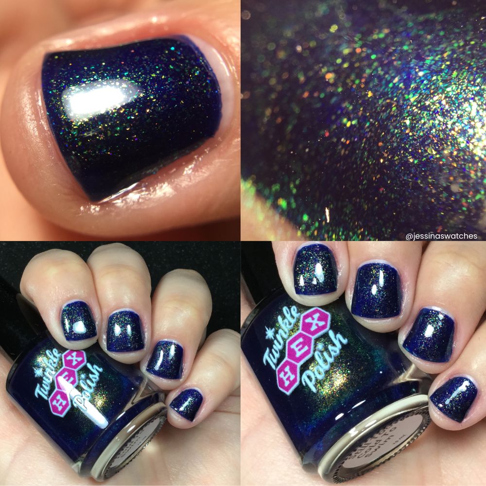 Betrayed by a Spring Forecast - 5 mL Bundle nail polish by Twinkle Hex Polish – bold handmade indie nail polish with flakes shimmer