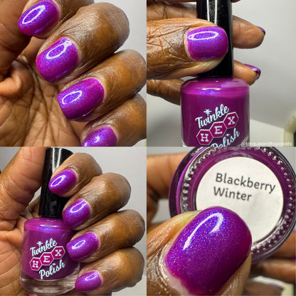 Betrayed by a Spring Forecast - 5 mL Bundle nail polish by Twinkle Hex Polish – bold handmade indie nail polish with flakes shimmer