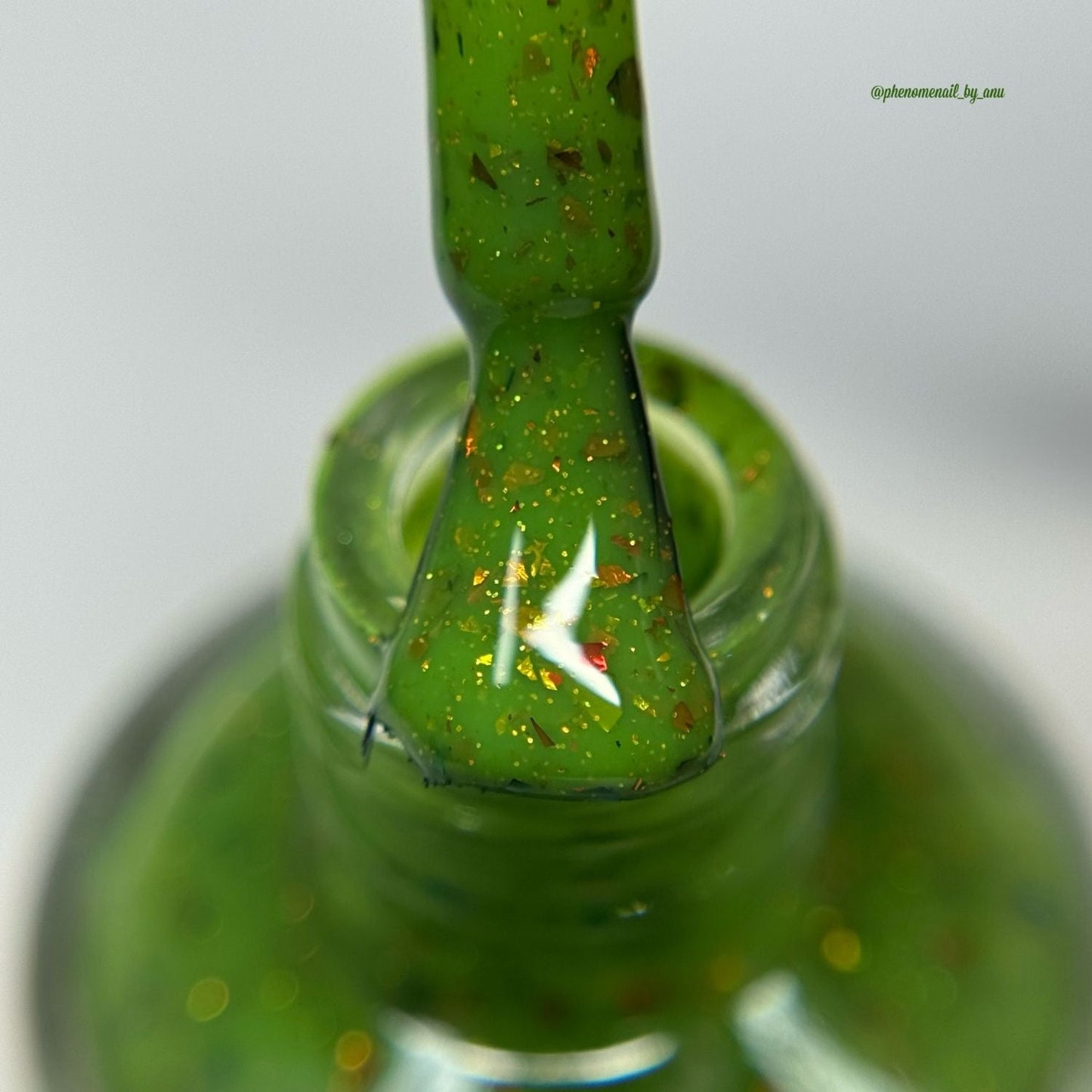 Fine. Everything is Fine. nail polish by Twinkle & Hex Polish – bold handmade indie nail polish with flakes shimmer