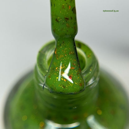 Fine. Everything is Fine. nail polish by Twinkle & Hex Polish – bold handmade indie nail polish with flakes shimmer