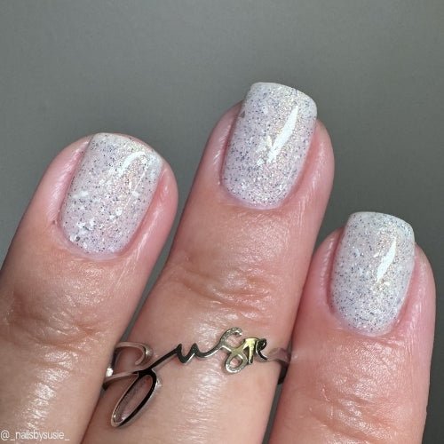 Fresno Nightcrawler nail polish by Twinkle Hex Polish – bold handmade indie nail polish with flakes shimmer