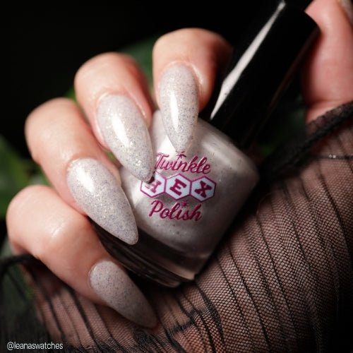 Fresno Nightcrawler nail polish by Twinkle Hex Polish – bold handmade indie nail polish with flakes shimmer
