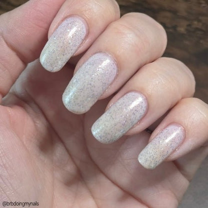 Fresno Nightcrawler nail polish by Twinkle Hex Polish – bold handmade indie nail polish with flakes shimmer