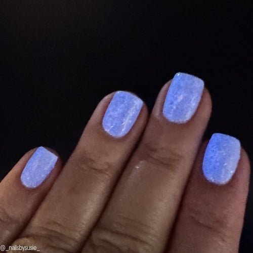 Fresno Nightcrawler nail polish by Twinkle Hex Polish – bold handmade indie nail polish with flakes shimmer