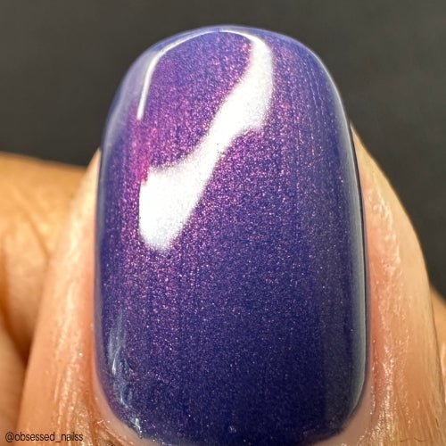 Hodag nail polish by Twinkle Hex Polish – bold handmade indie nail polish with flakes shimmer