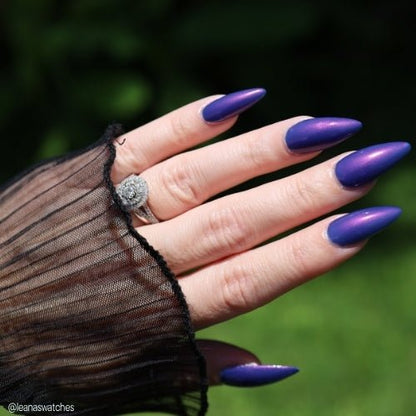 Hodag nail polish by Twinkle Hex Polish – bold handmade indie nail polish with flakes shimmer