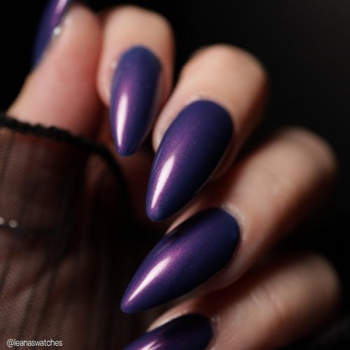 Hodag nail polish by Twinkle Hex Polish – bold handmade indie nail polish with flakes shimmer