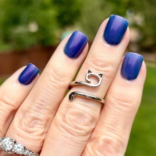 Hodag nail polish by Twinkle Hex Polish – bold handmade indie nail polish with flakes shimmer