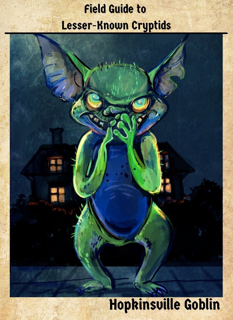 Hopkinsville Goblin nail polish by Twinkle Hex Polish – bold handmade indie nail polish with flakes shimmer