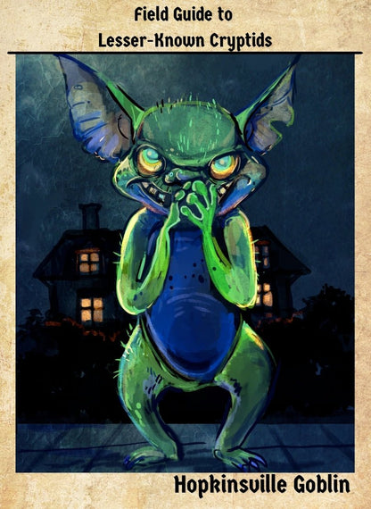 Hopkinsville Goblin nail polish by Twinkle Hex Polish – bold handmade indie nail polish with flakes shimmer