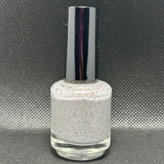 Look at Those Pumpkins nail polish by Twinkle & Hex Polish – bold handmade indie nail polish with flakes shimmer