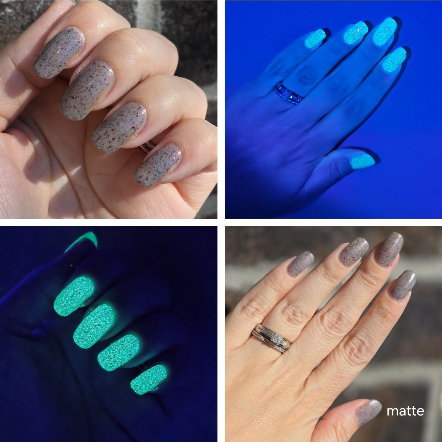 Look at Those Pumpkins nail polish by Twinkle & Hex Polish – bold handmade indie nail polish with flakes shimmer