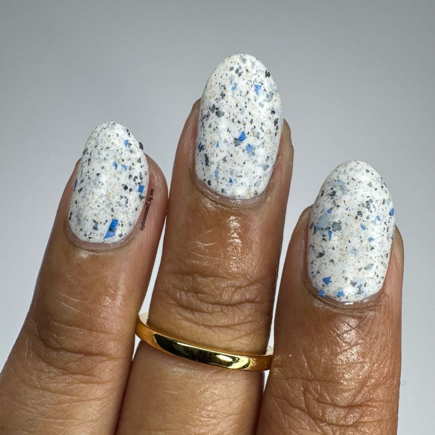 Love That For Me nail polish by Twinkle & Hex Polish – bold handmade indie nail polish with flakes shimmer