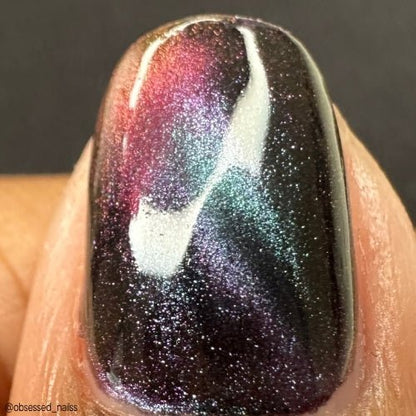 Loveland Frog nail polish by Twinkle Hex Polish – bold handmade indie nail polish with flakes shimmer