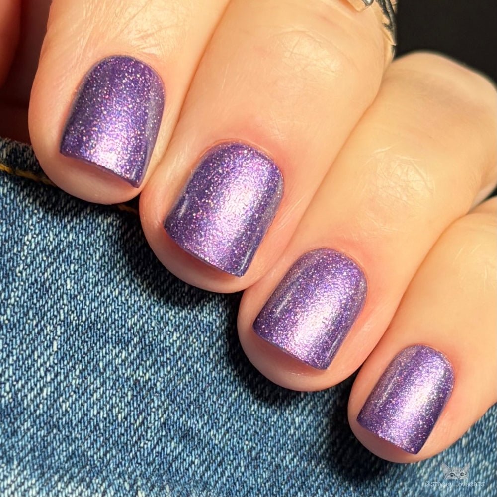 The Cheese Tax- Team Dog nail polish by Twinkle Hex Polish – bold handmade indie nail polish with flakes shimmer