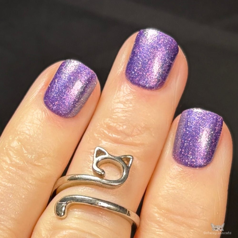 The Cheese Tax- Team Dog nail polish by Twinkle Hex Polish – bold handmade indie nail polish with flakes shimmer