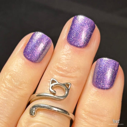 The Cheese Tax- Team Dog nail polish by Twinkle Hex Polish – bold handmade indie nail polish with flakes shimmer