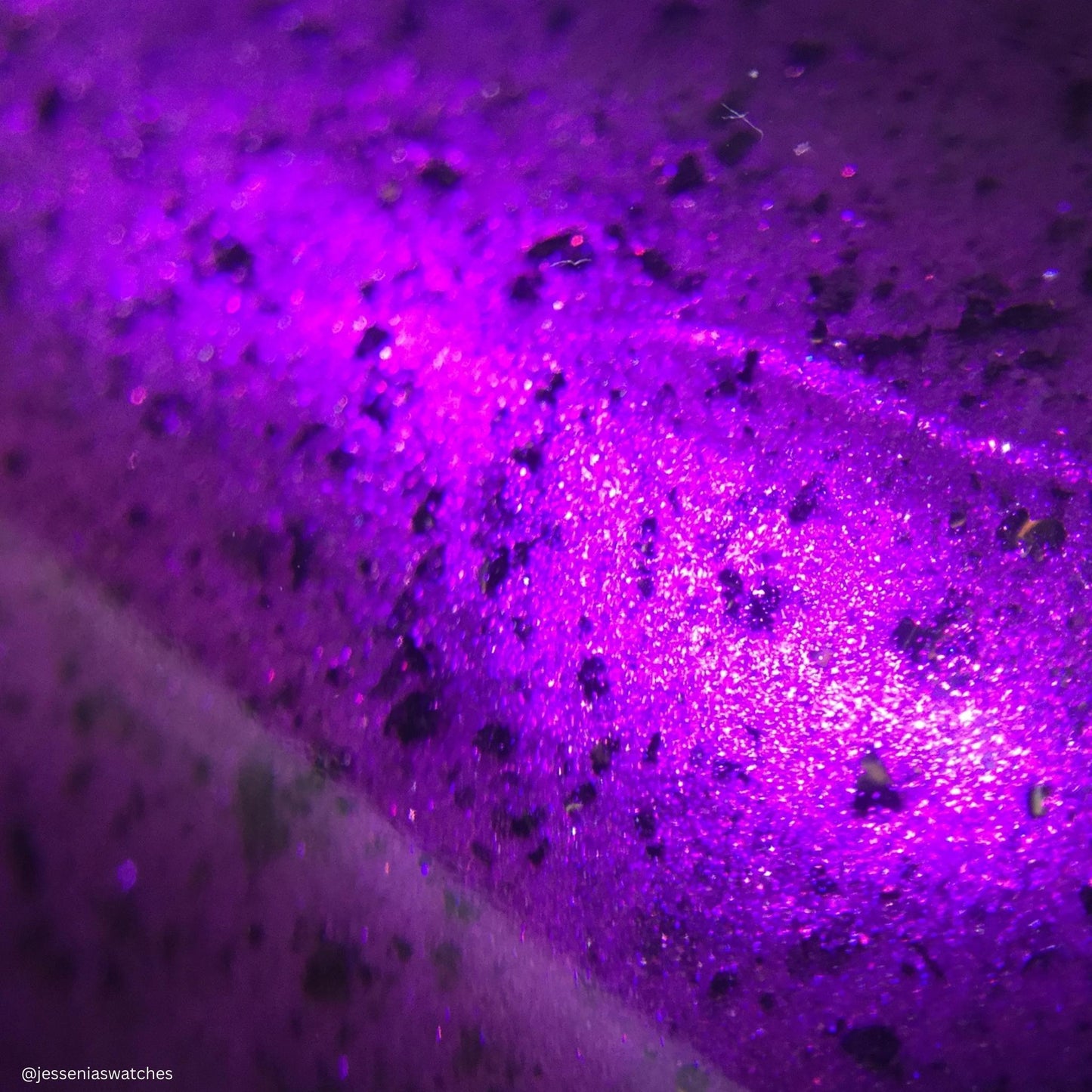 Whatever nail polish by Twinkle & Hex Polish – bold handmade indie nail polish with flakes shimmer