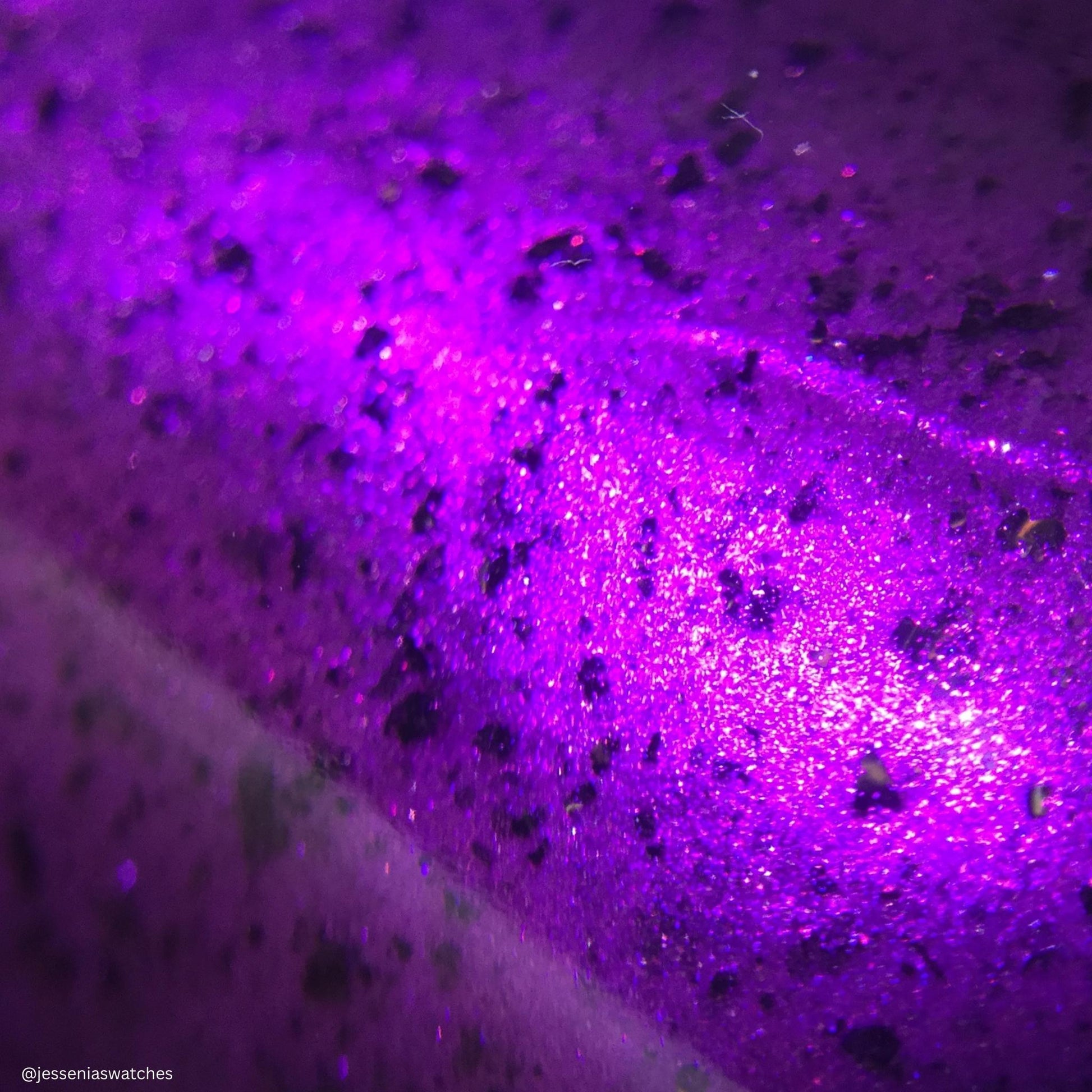 Whatever nail polish by Twinkle & Hex Polish – bold handmade indie nail polish with flakes shimmer