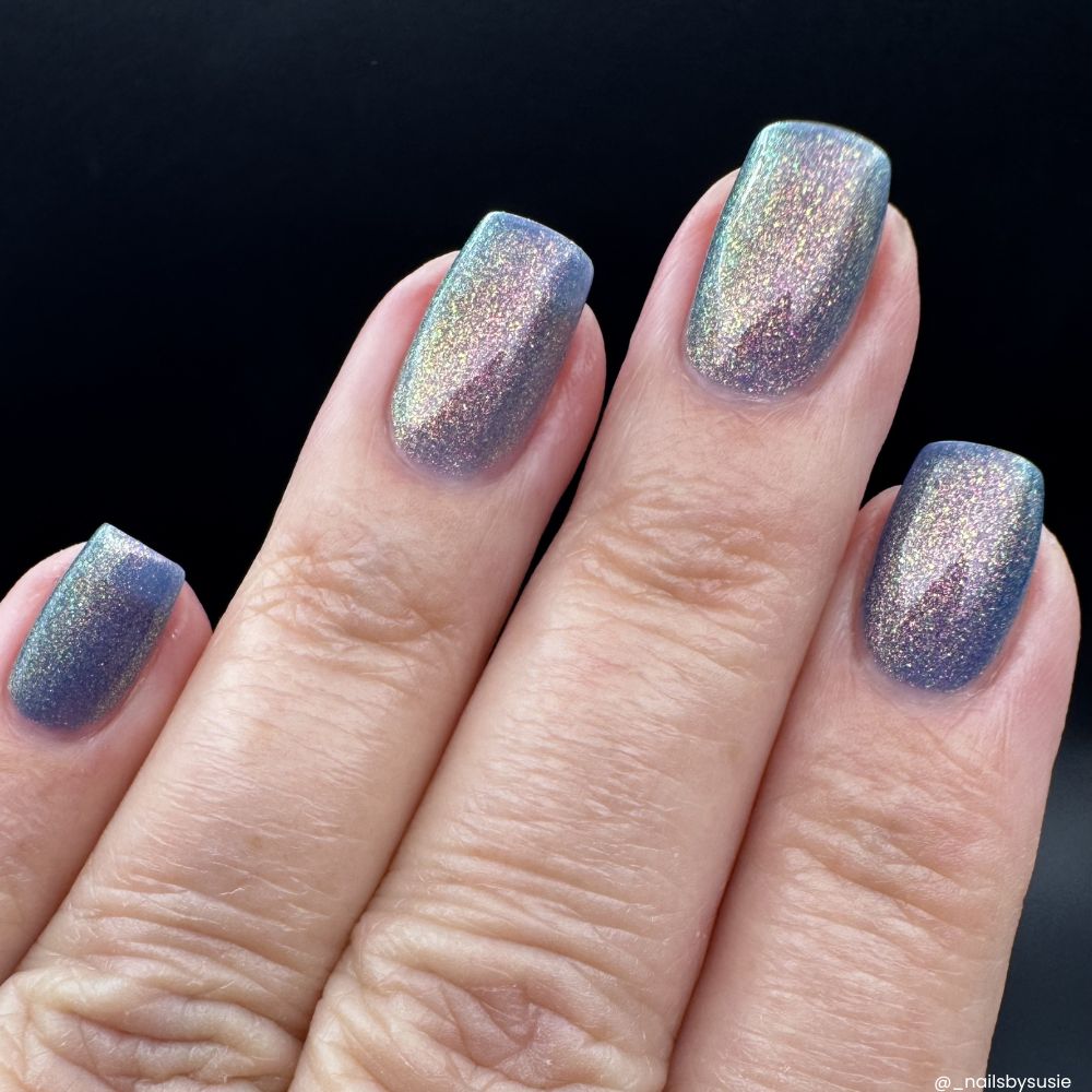Wore a Jacket. Immediate Regret. nail polish by Twinkle Hex Polish – bold handmade indie nail polish with flakes shimmer