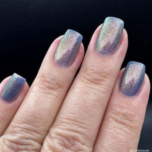 Wore a Jacket. Immediate Regret. nail polish by Twinkle Hex Polish – bold handmade indie nail polish with flakes shimmer